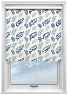 Canopy, Mid Blue - Roller Blind